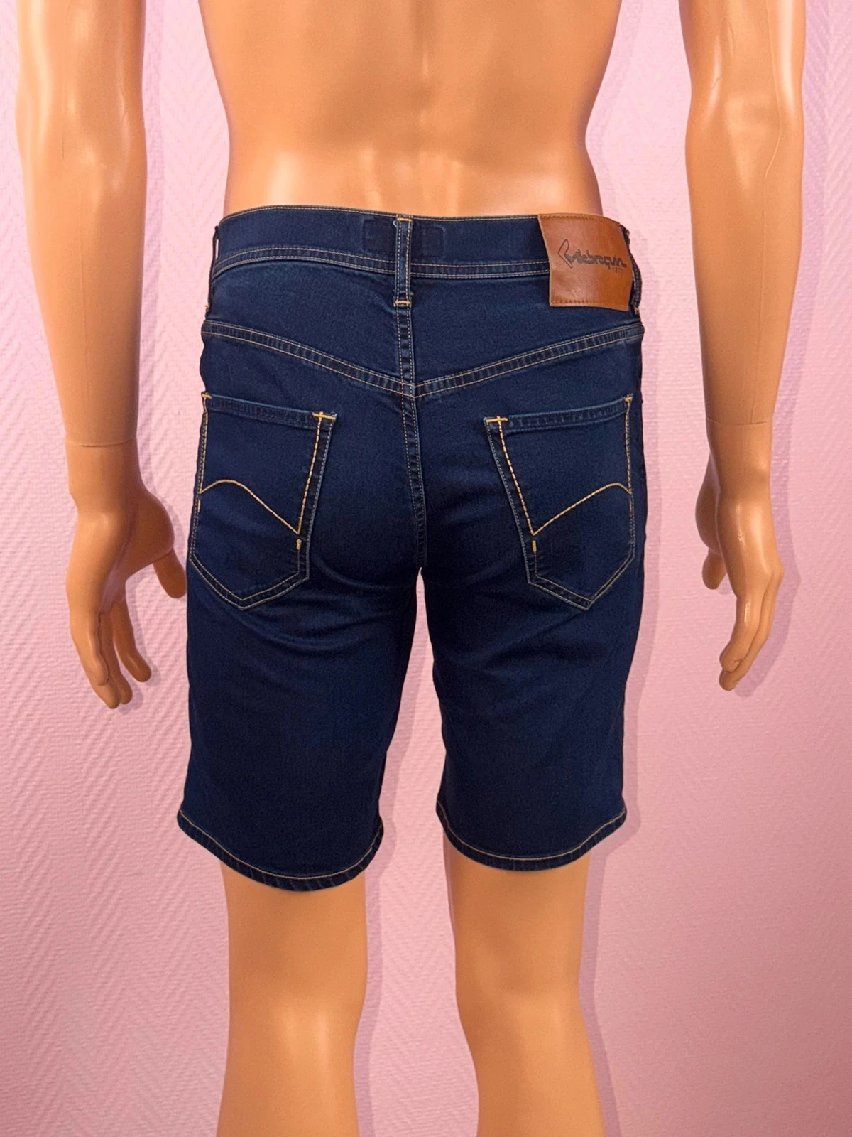 Heren jeansshort vilebrequin maat 30 weinig gedragen – photo 3
